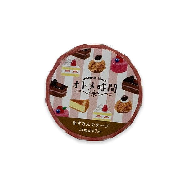 Furukawa Shiko Tape Roll Furukawa Shiko - Washi Tape - 15mm x 7m Roll - Pastries - Item #QMT71-320