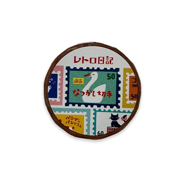 Furukawa Shiko Tape Roll Furukawa Shiko - Washi Tape - 15mm x 7m Roll - Postage Stamp - Item #QNT35-320