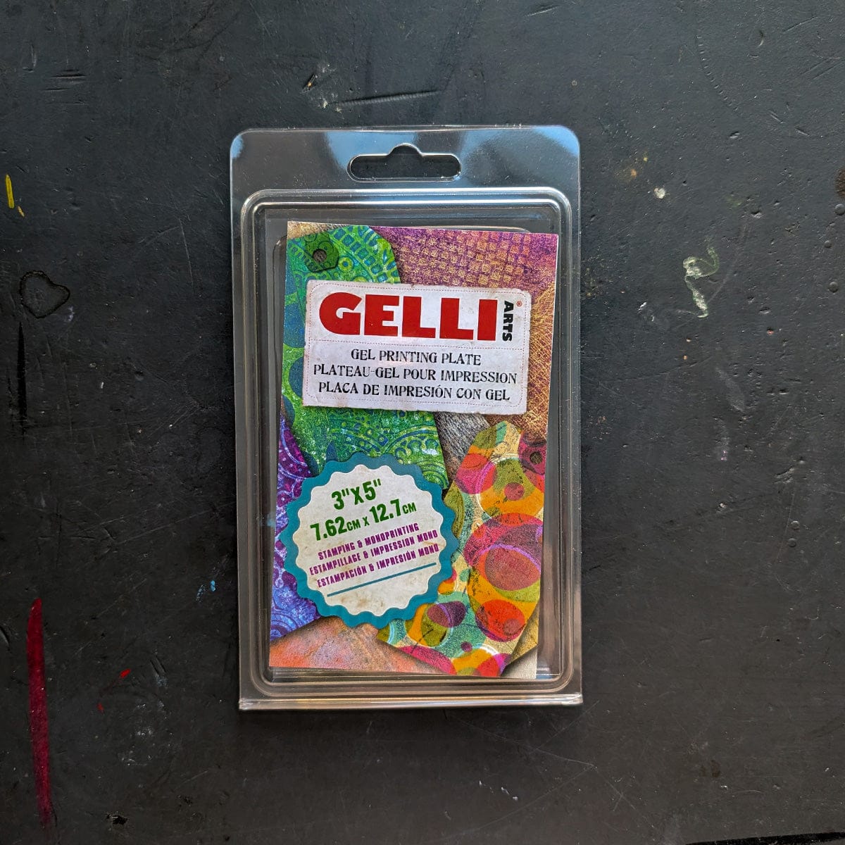 Gelli Arts Block Printing Accessory Gelli Arts - Gel Printing Plate - 3x5"