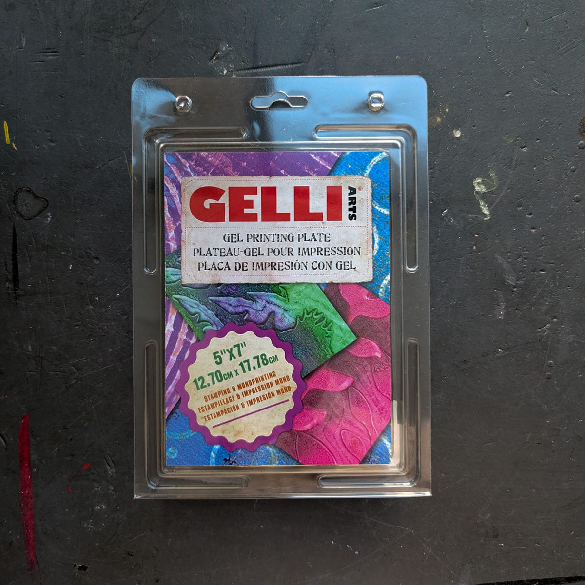 Gelli Arts Block Printing Accessory Gelli Arts - Gel Printing Plate - 5x7"