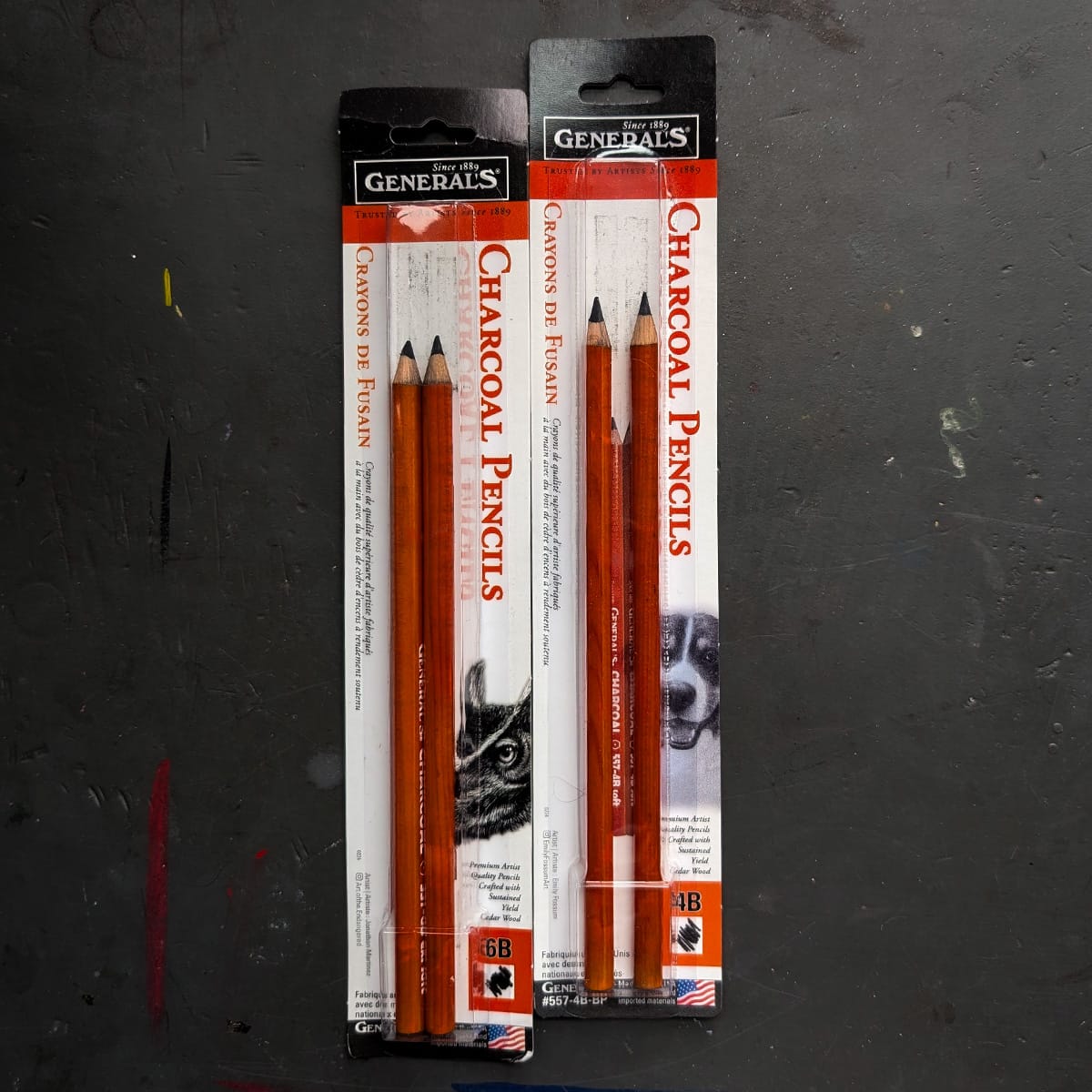 General's Charcoal Pencil General's - Charcoal Pencils - 2 Packs