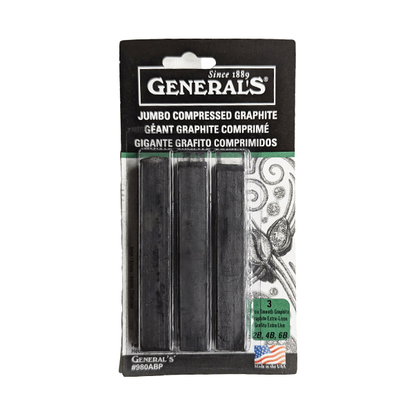 General's - Jumbo Compressed Graphite - 3 Pack | Gwartzman's ...