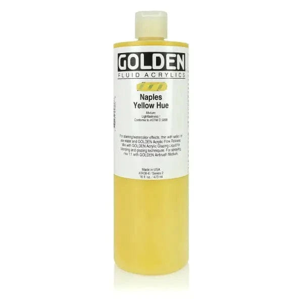 Golden Artist Colors Fluid Acrylic Golden - Fluid Acrylics - 473mL Bottles - Series 2