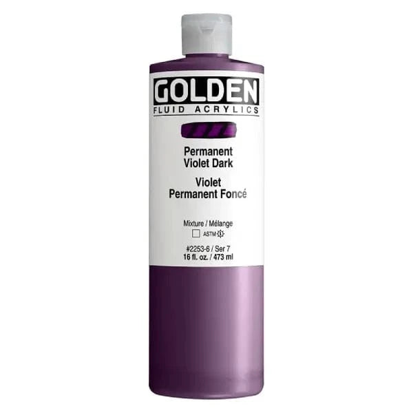 Golden Artist Colors Fluid Acrylic Golden - Fluid Acrylics - 473mL Bottles - Series 7