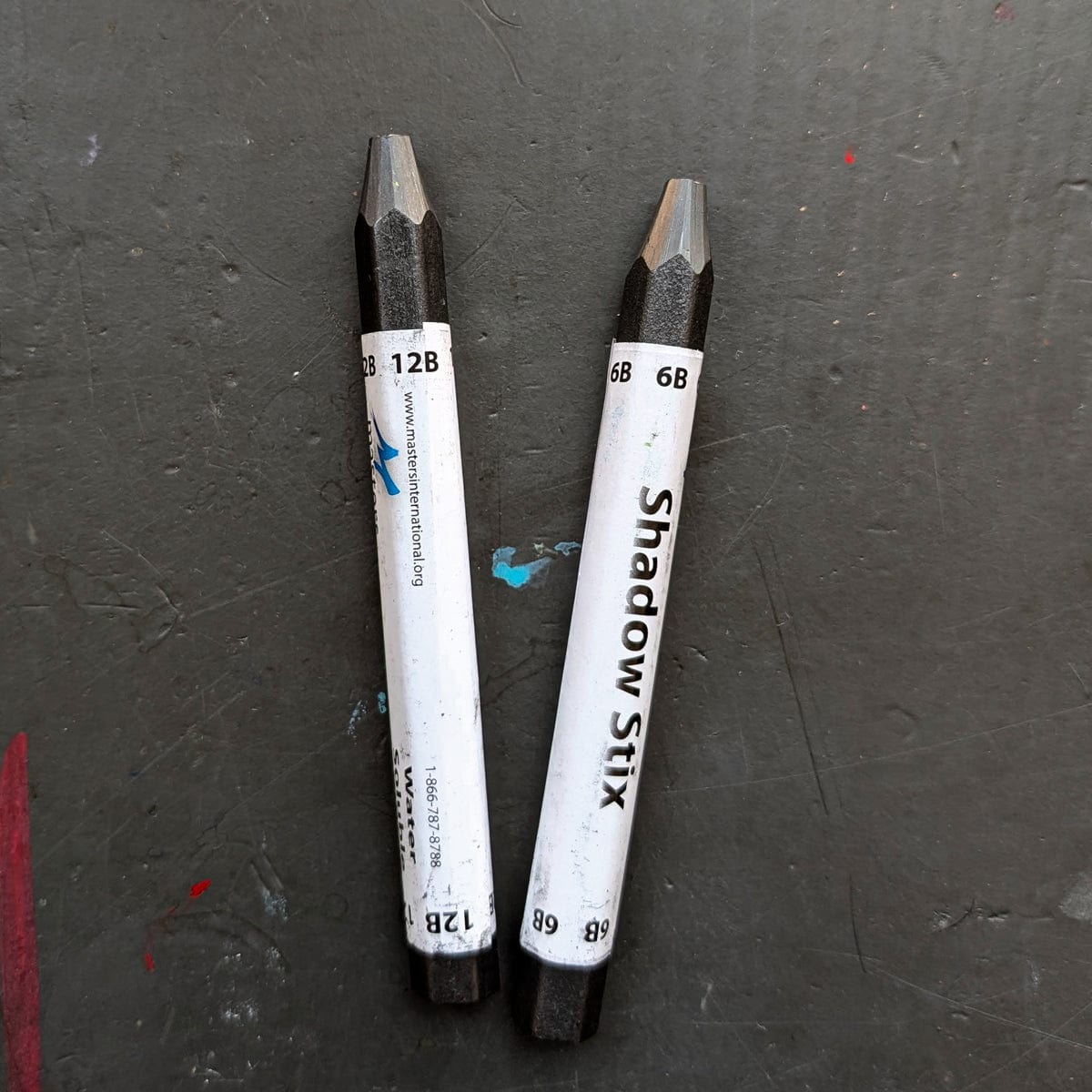 Gwartzman's Art Supplies Compressed Graphite Masters - Shadow Stix - Water-Soluble Graphite Crayons