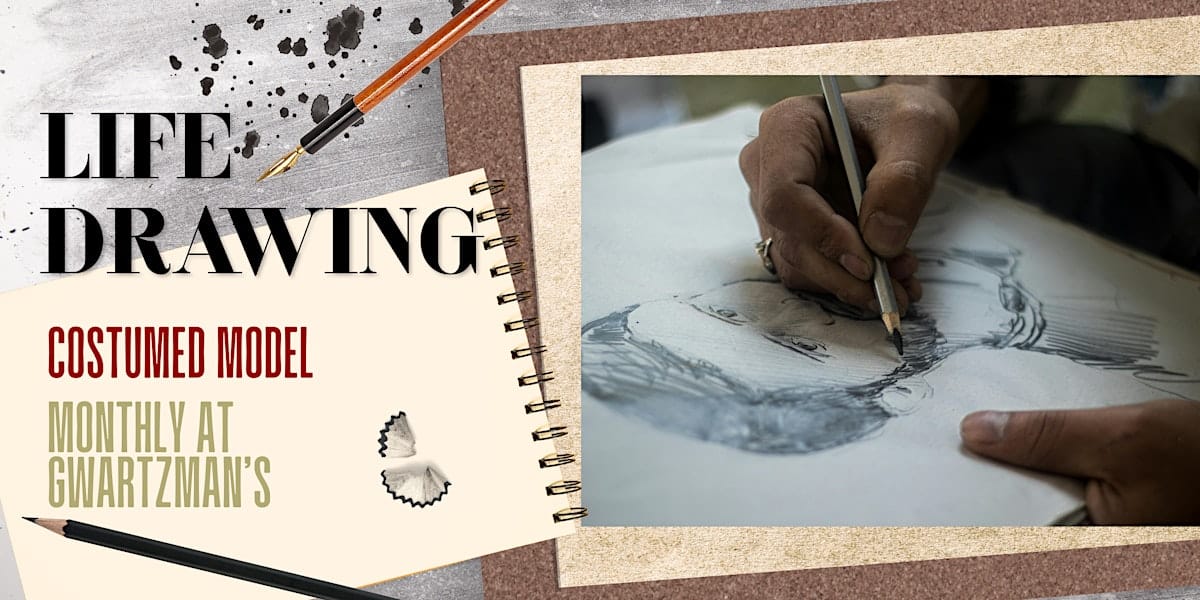 Gwartzman's Art Supplies Drawing the Costumed Model