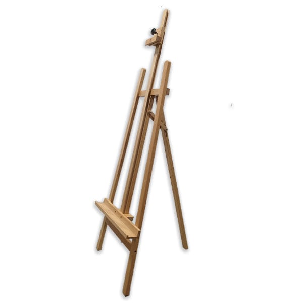 Gwartzman's Art Supplies Easel - Wood D'Arcy - Ratchet-Style A-Frame Easel