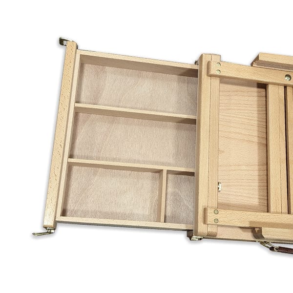 Gwartzman's Art Supplies Easel - Wood Robert - Table-Top Easel/Storage Box