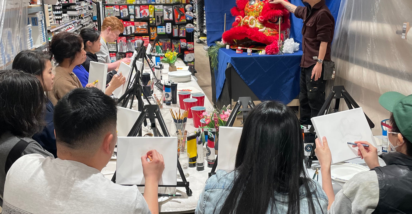 Gwartzman's Art Supplies Event Bob Ross Bash