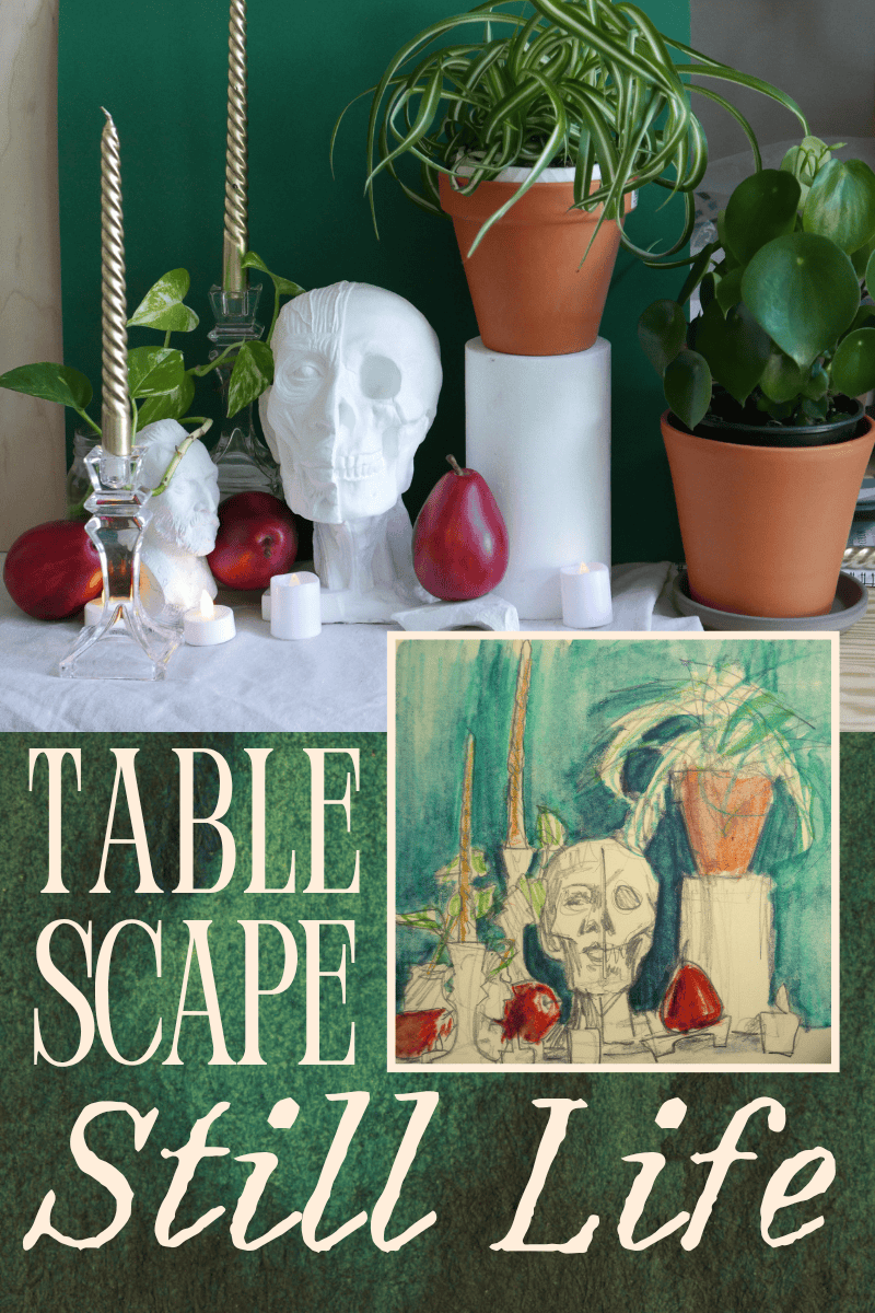 Gwartzman's Art Supplies Event Tablescape Still Life