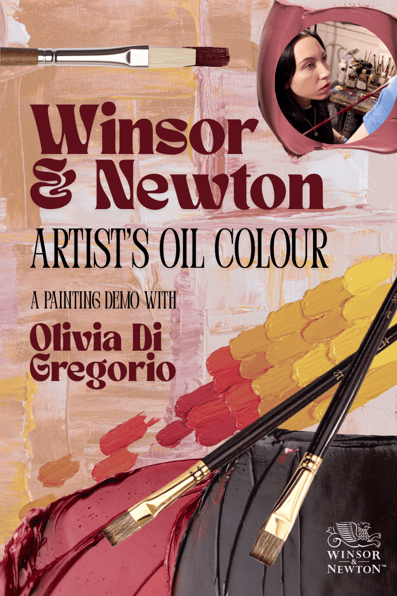 Gwartzman's Art Supplies Event Winsor Newton Oil Colours with Olivia Di Gregorio