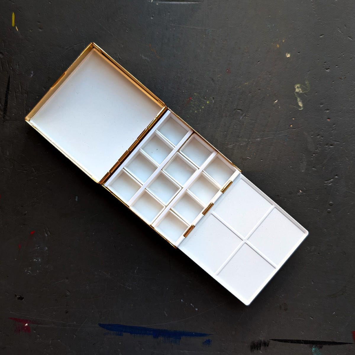 Gwartzman's Art Supplies Palette - Metal The Frazer Price Mini Palette Box