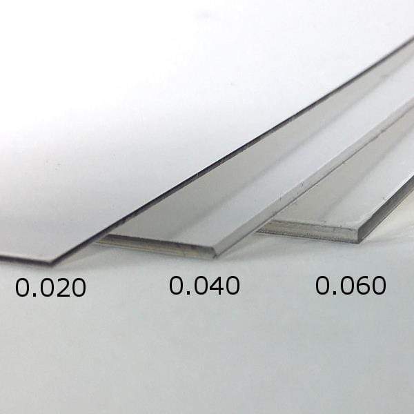 Gwartzman's Art Supplies Plexiglass Plexiglass - 0.040 Thick - 4x8" Sheet