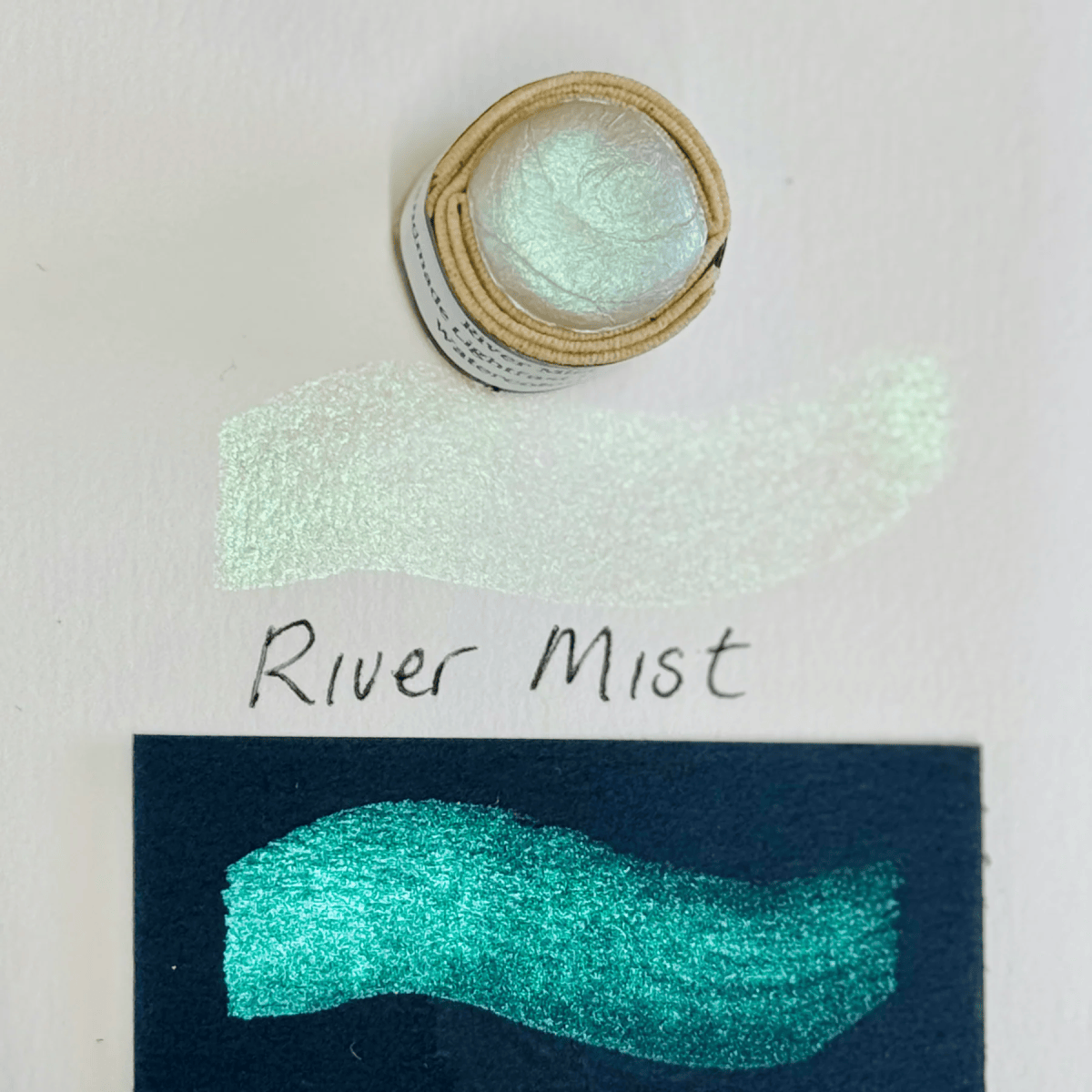 Gwartzman's Art Supplies River Mist Beam - Handmade Watercolours - Limited Edition - Individual Paintstones