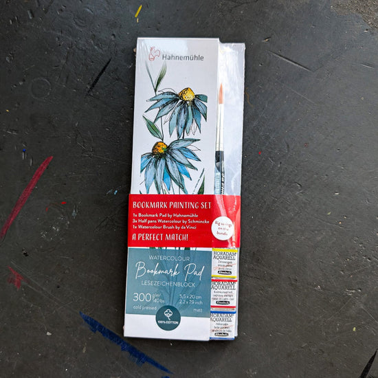 Hahnemühle Watercolour Pad Hahnemühle - Bookmark Painting Set