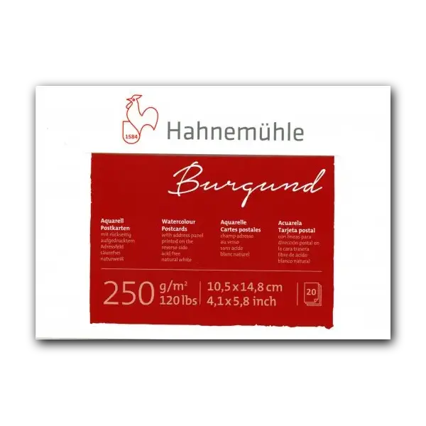 Hahnemühle - Watercolour Postcard Pad - 10.5x14.8cm