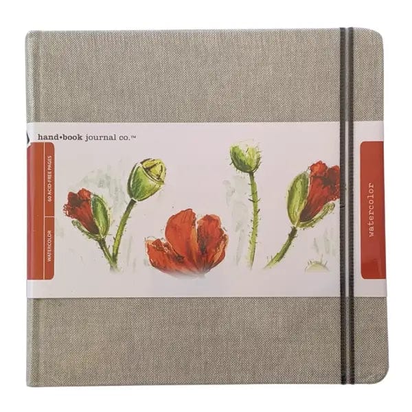 Hand·Book Watercolour Pad - Hardcover Hand·Book - Watercolour Journal - 8.25x8.25" - Item #769888