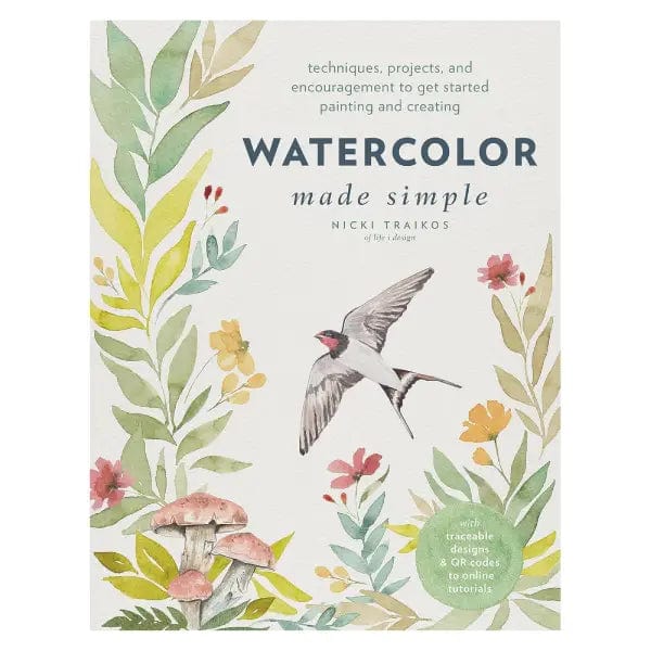 Hatchette Trade Book Watercolor Made Simple by Nicki Traikos