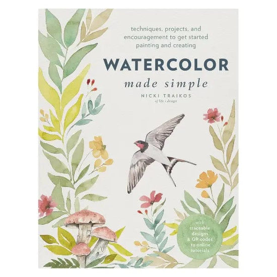 Hatchette Trade Book Watercolor Made Simple by Nicki Traikos