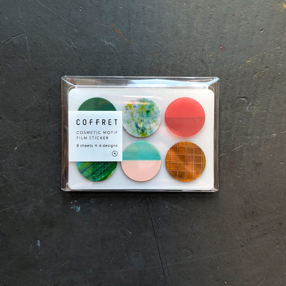 Hitotoki Stickers Forest Green Hitotoki - Coffret - Cosmetic Motif Film Stickers - Circle Sets