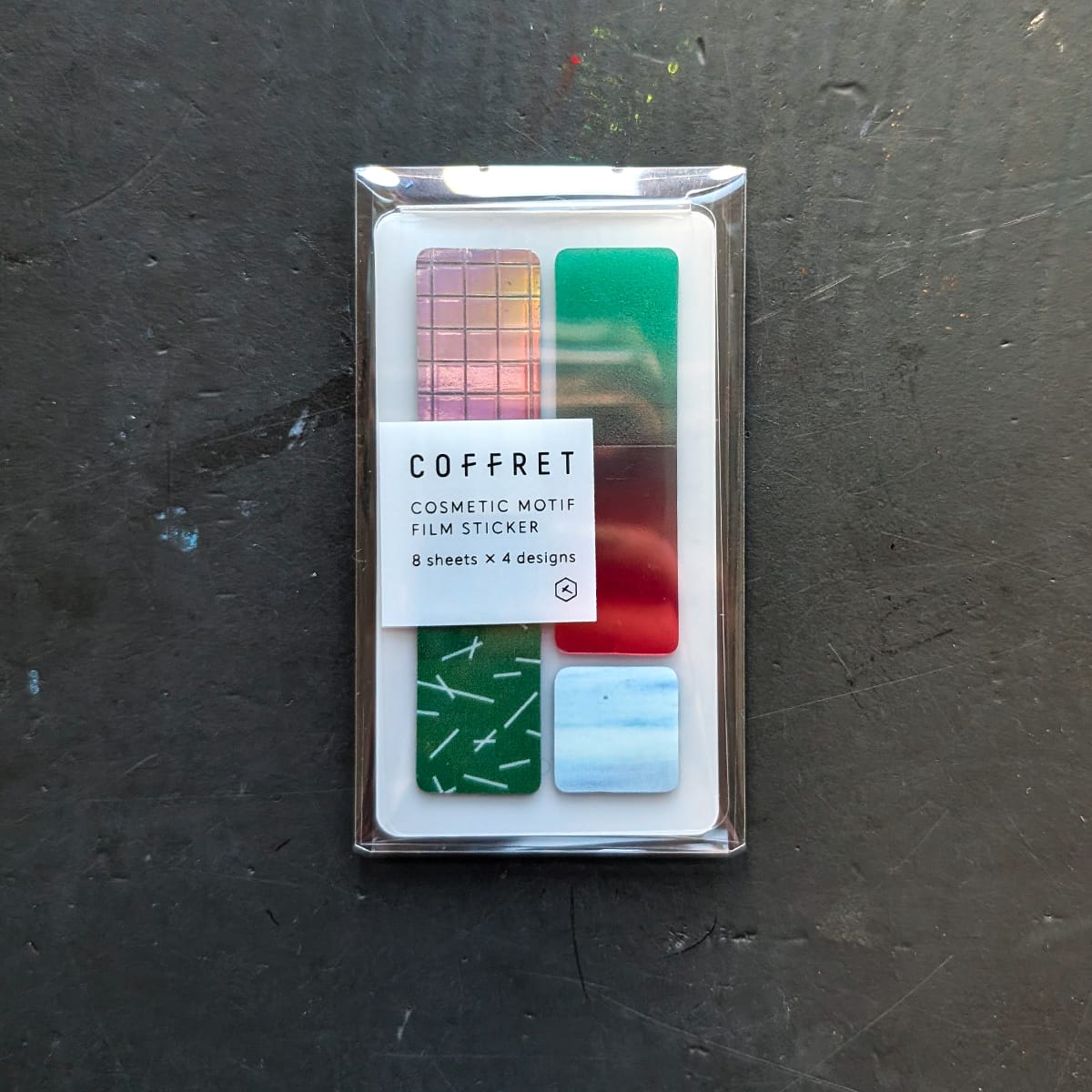 Hitotoki Stickers Forest Green Hitotoki - Coffret - Cosmetic Motif Film Stickers - Narrow Bar Sets