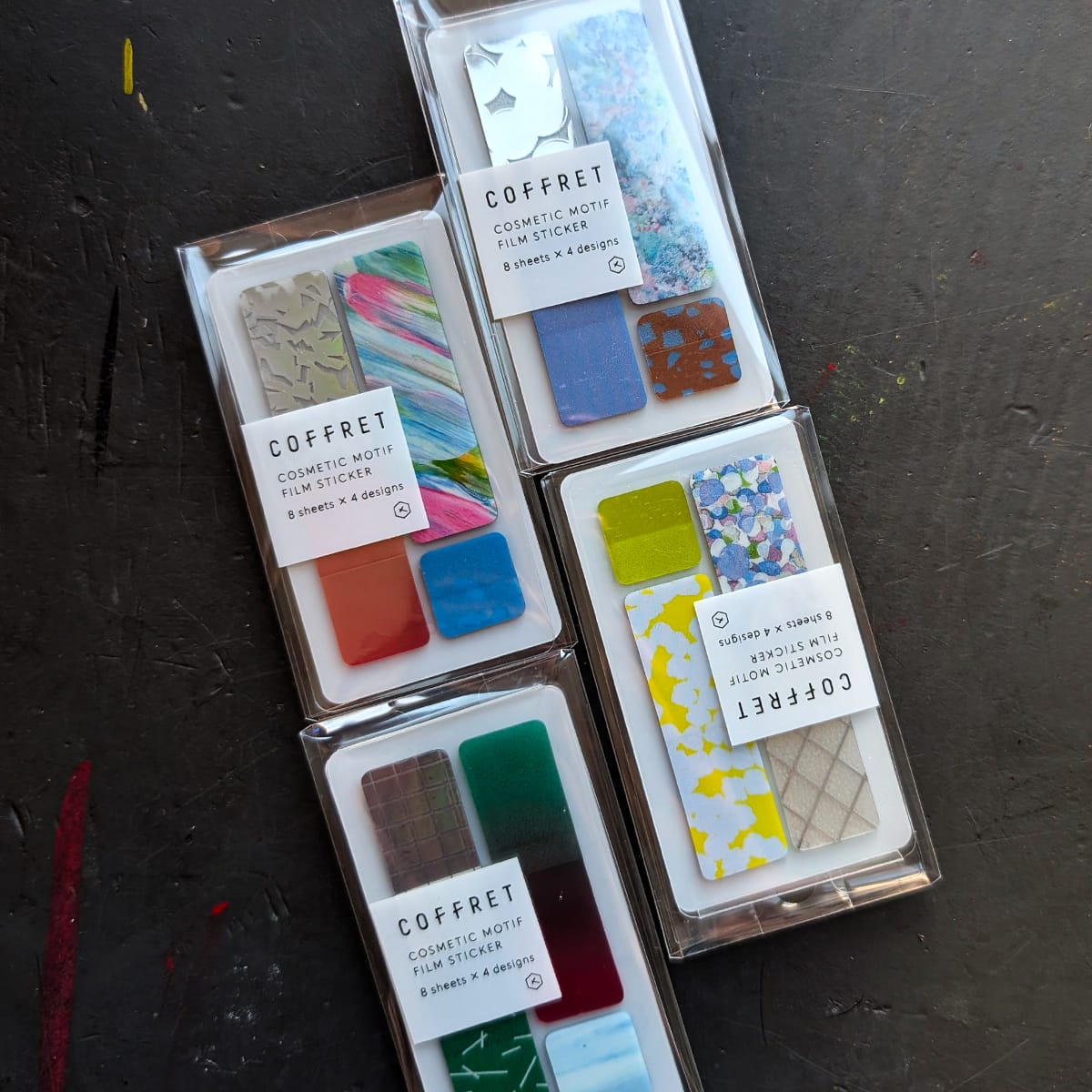 Hitotoki Stickers Hitotoki - Coffret - Cosmetic Motif Film Stickers - Narrow Bar Sets
