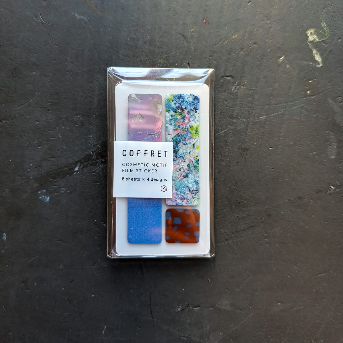 Hitotoki Stickers Horizon Blue Hitotoki - Coffret - Cosmetic Motif Film Stickers - Narrow Bar Sets