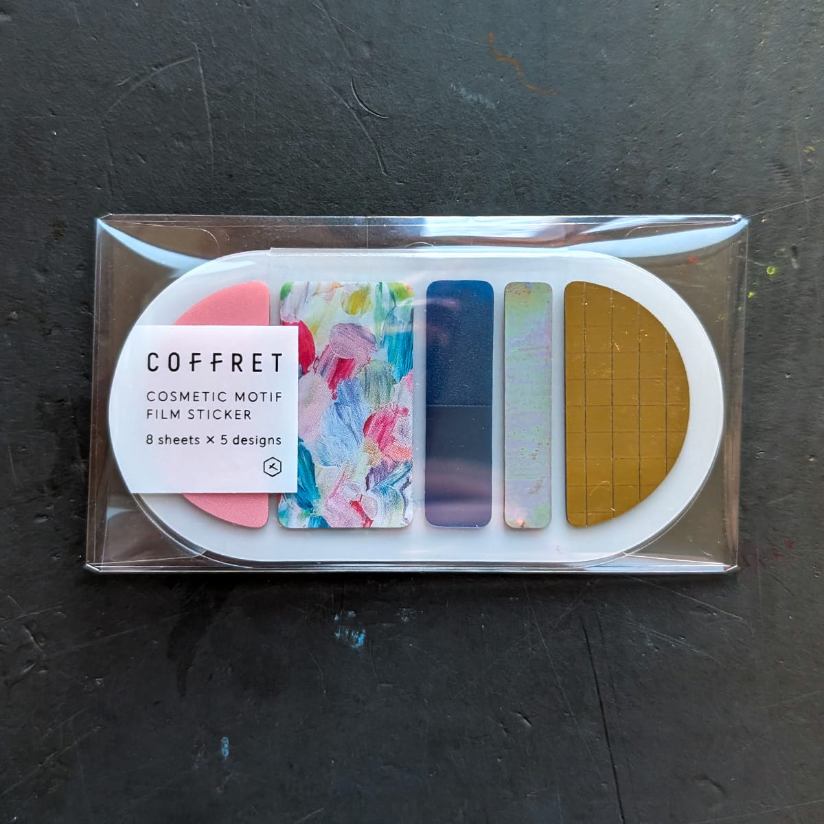 Hitotoki Stickers Pink Float Hitotoki - Coffret - Cosmetic Motif Film Stickers - Lozenge Sets