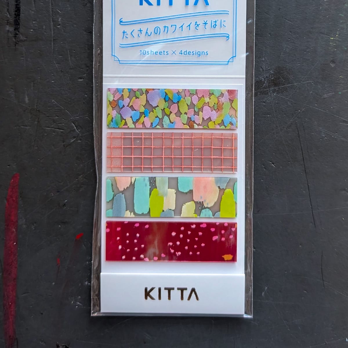 Hitotoki Washi Tape Drop Hitotoki - KITTA Clear - Washi Tape Strips