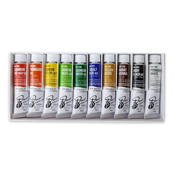  Holbein Duo Aqua Water-Soluble Oil Color AP Set of 12