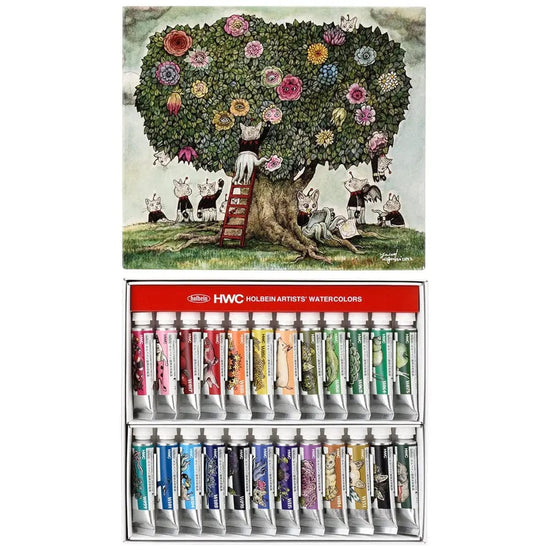 HWC Holbein Artists' Watercolor 5ml Tube Set - 8 Variation – Art&Stationery