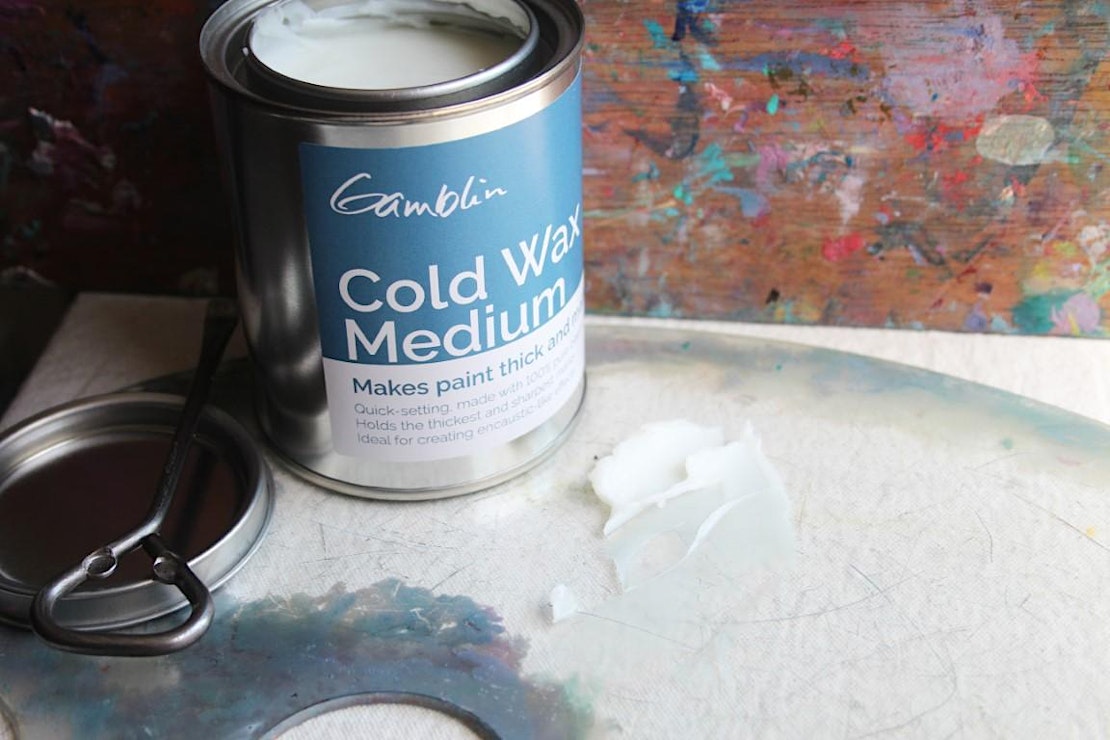 Using Gamblin Cold Wax Medium