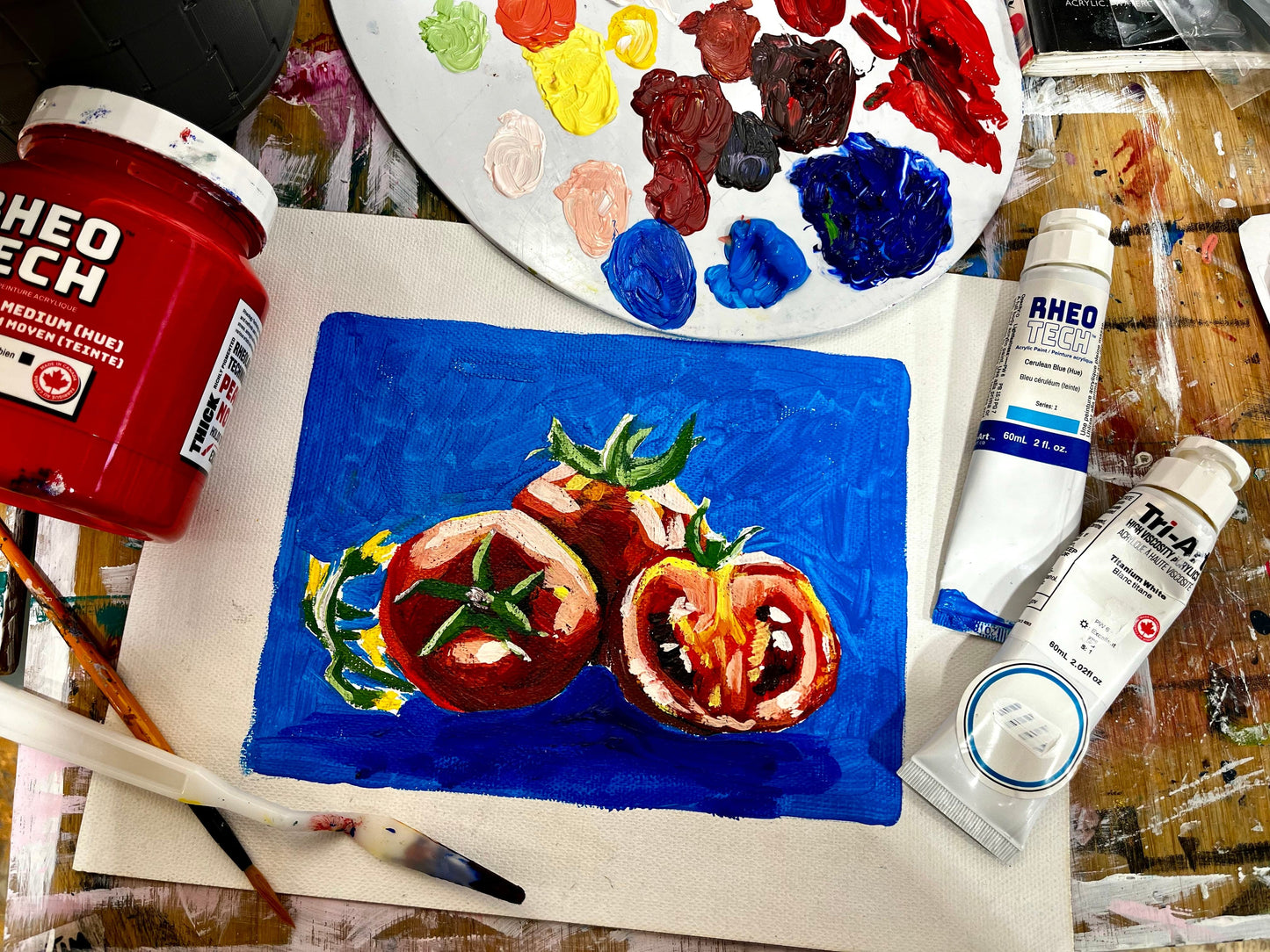 Acrylic Painting with Tri-Art