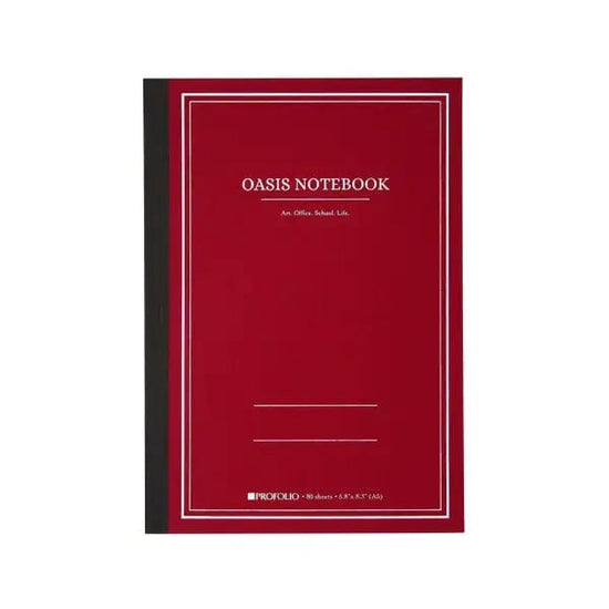 Itoya Notebook Brick Red Itoya - Oasis Notebooks - A5