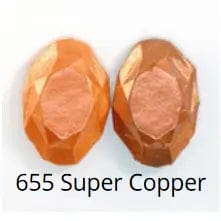 Jacquard Metallic Pigment Super Copper 655 Jacquard - Pearl Ex - Powdered Pigment - 3g Jars