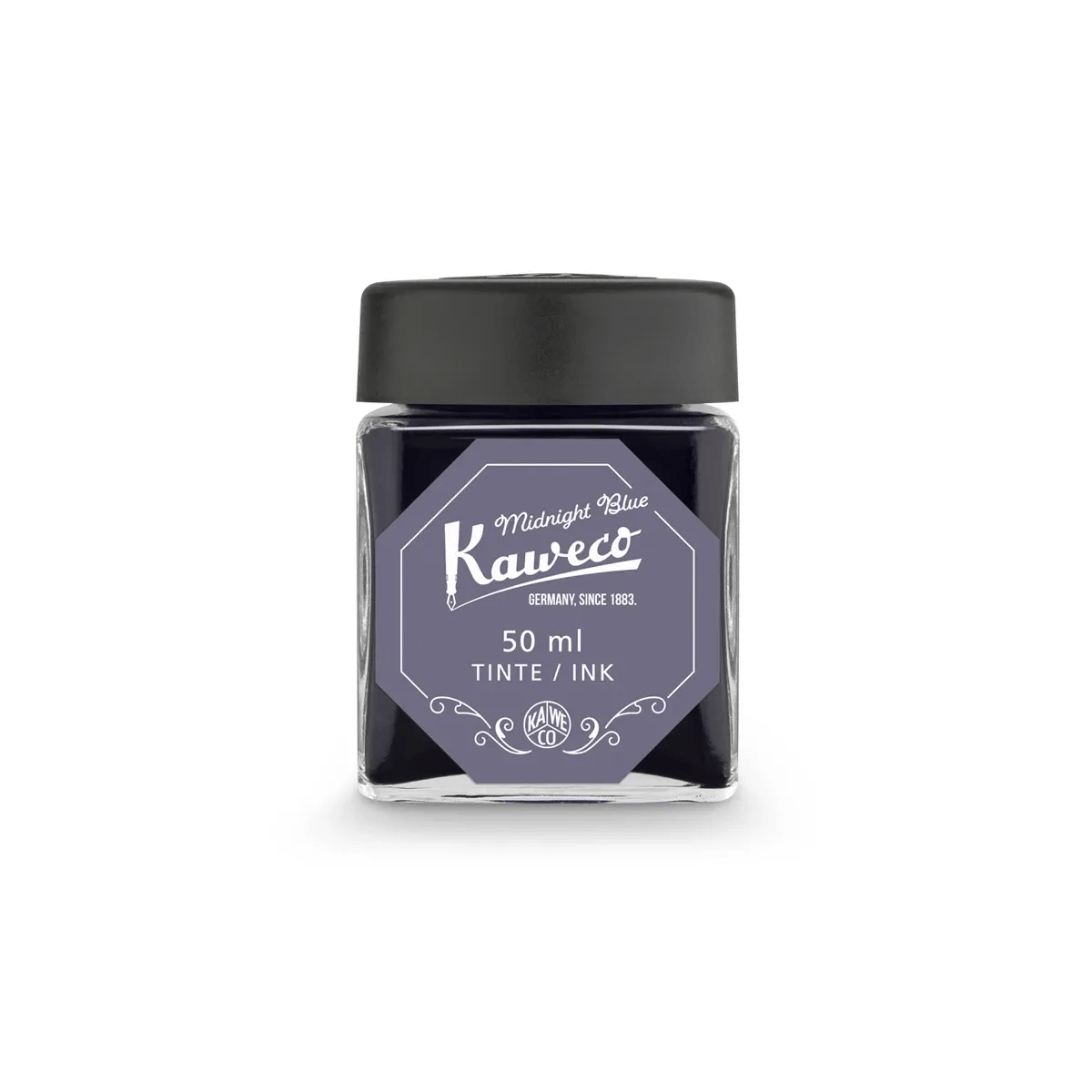 Kaweco Fountain Pen Ink Midnight Blue Kaweco - Premium Inks - 50mL Jars