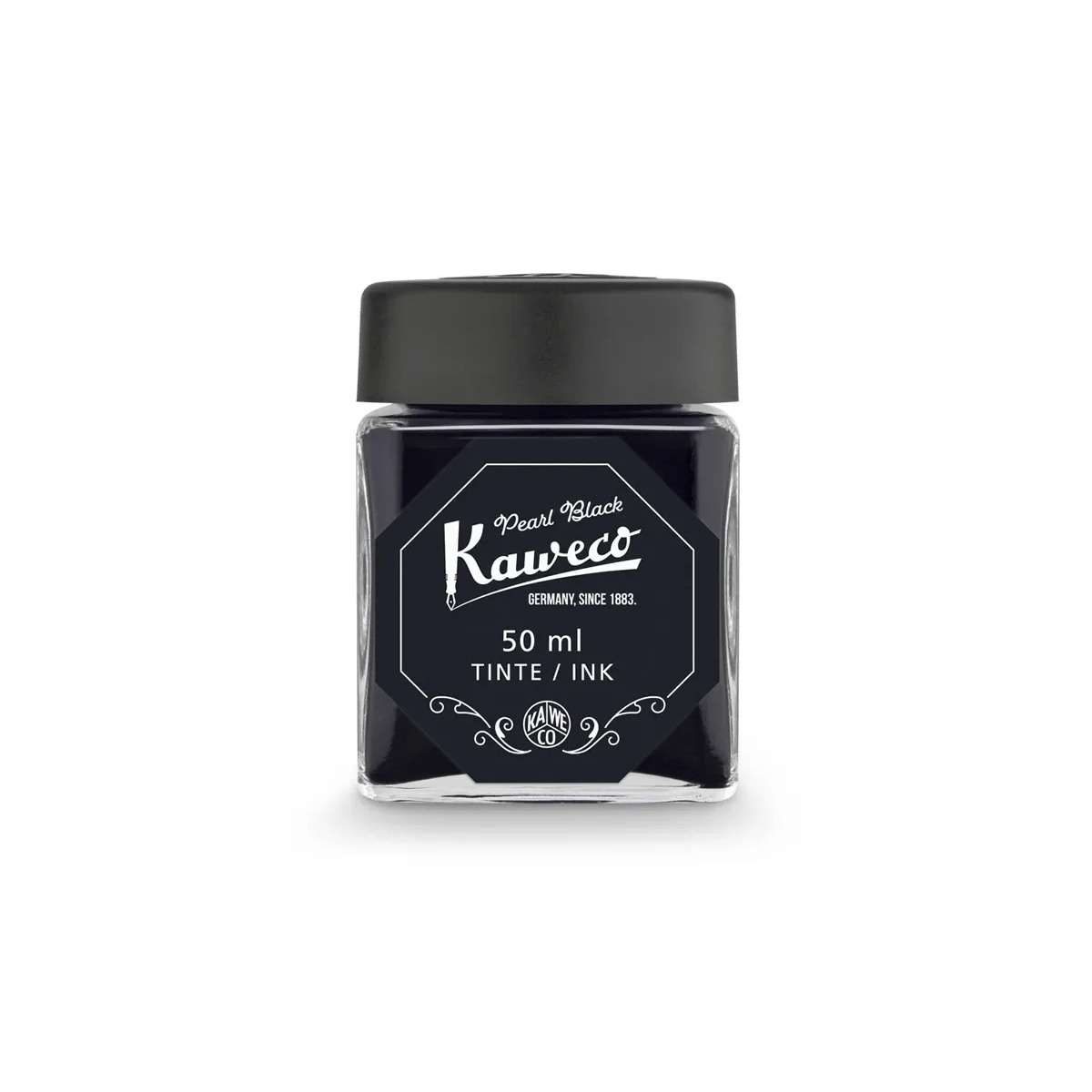 Kaweco Fountain Pen Ink Pearl Black Kaweco - Premium Inks - 50mL Jars