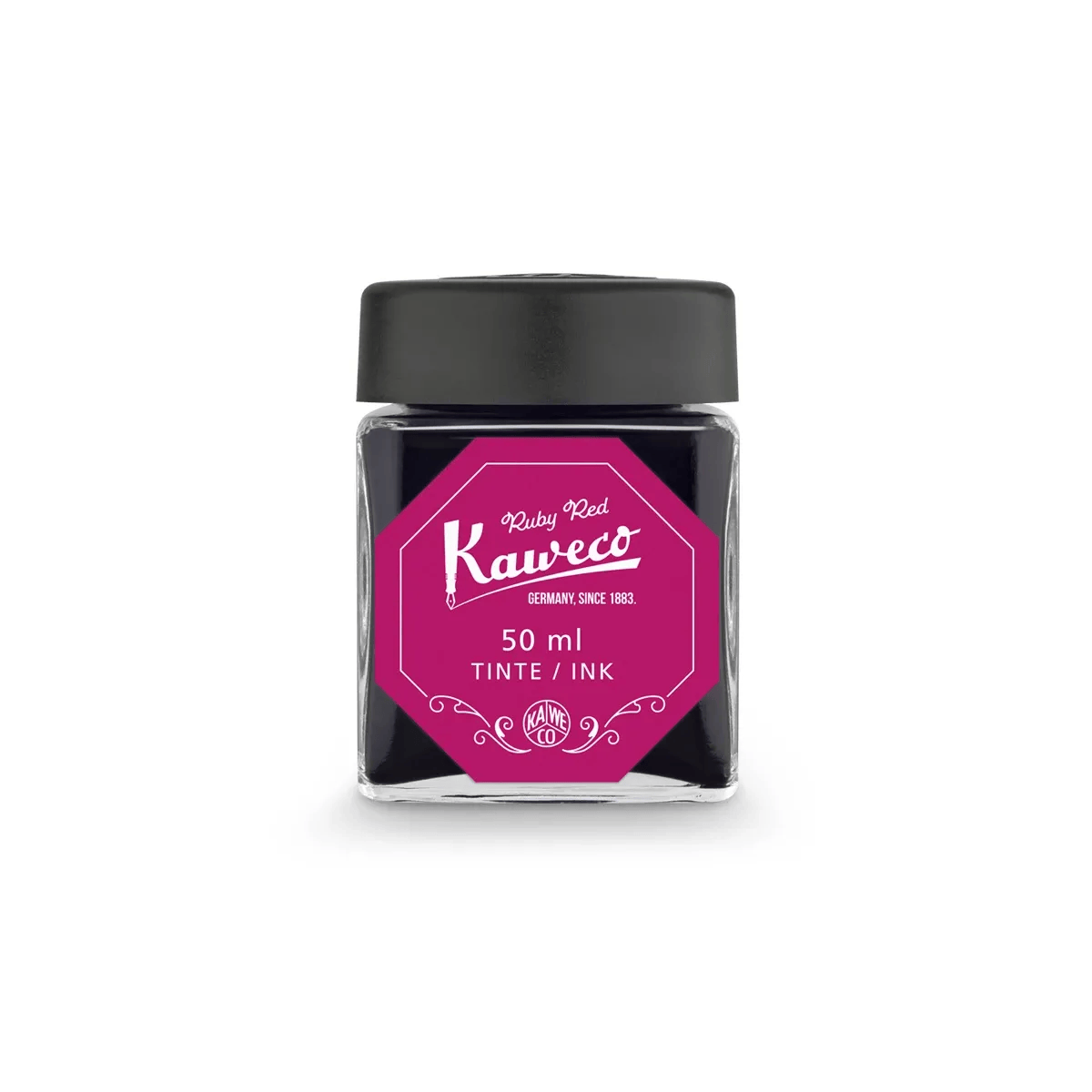 Kaweco Fountain Pen Ink Ruby Red Kaweco - Premium Inks - 50mL Jars