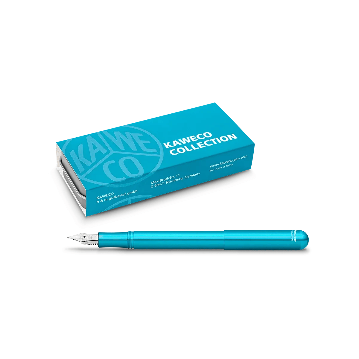 Kaweco Fountain Pen Kaweco - Collection Series - Aluminium Fountain Pens - Liliput Blue