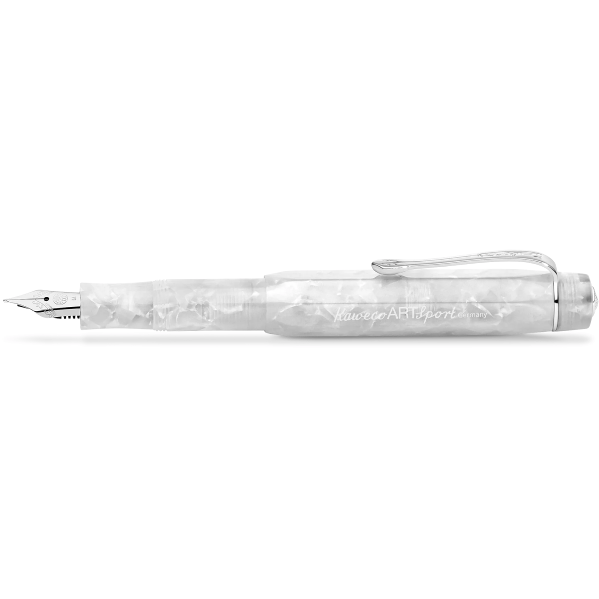 Kaweco Fountain Pen Mineral White / Fine Kaweco - Art Sport Series - Fountain Pens
