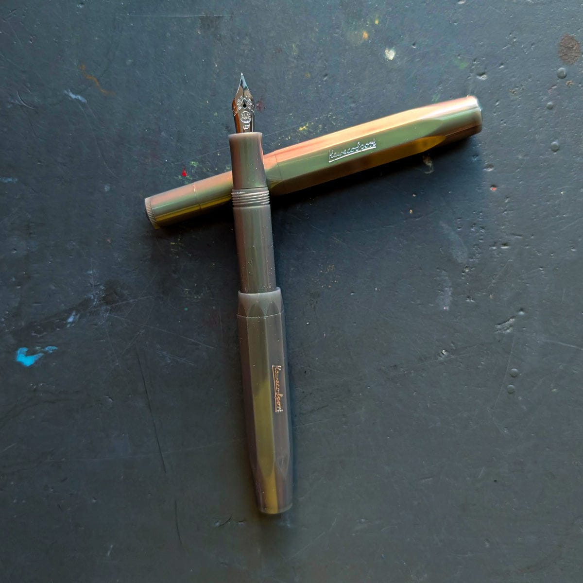 Kaweco Fountain Pen Shadow Green / Extra Fine Kaweco - Lunar Sport Series - Fountain Pens