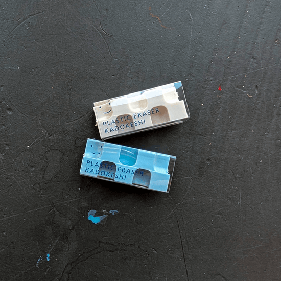 Kokuyo Eraser Kokuyo - Kadokeshi Plastic Block  Eraser - 2 Pack