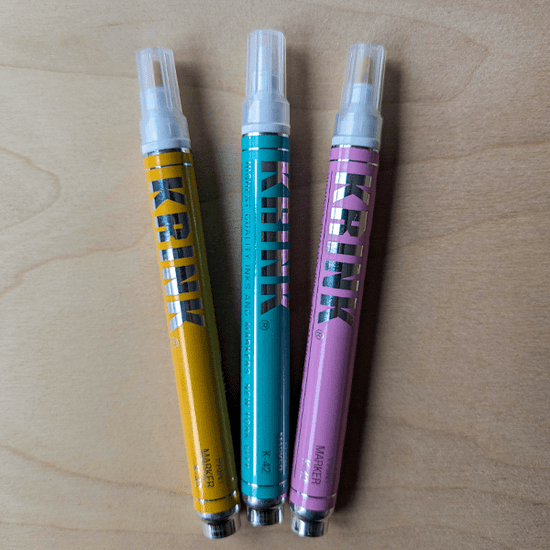 Krink Alcohol-Based Marker Krink - Alcohol-based Paint Markers - Bullet Tip - K-42