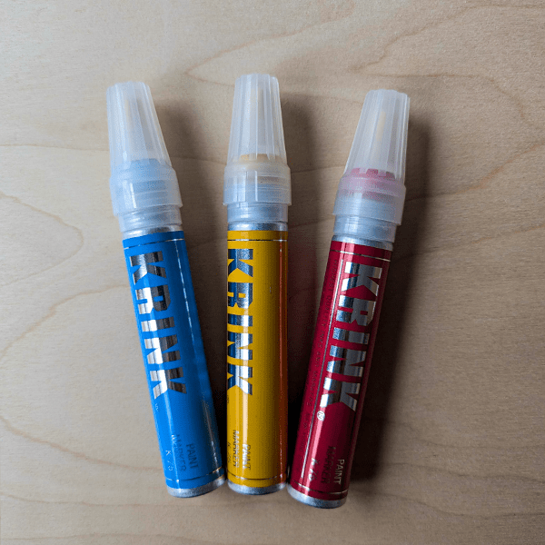 Krink - Alcohol-based Paint Markers - Chisel Tip - K-75