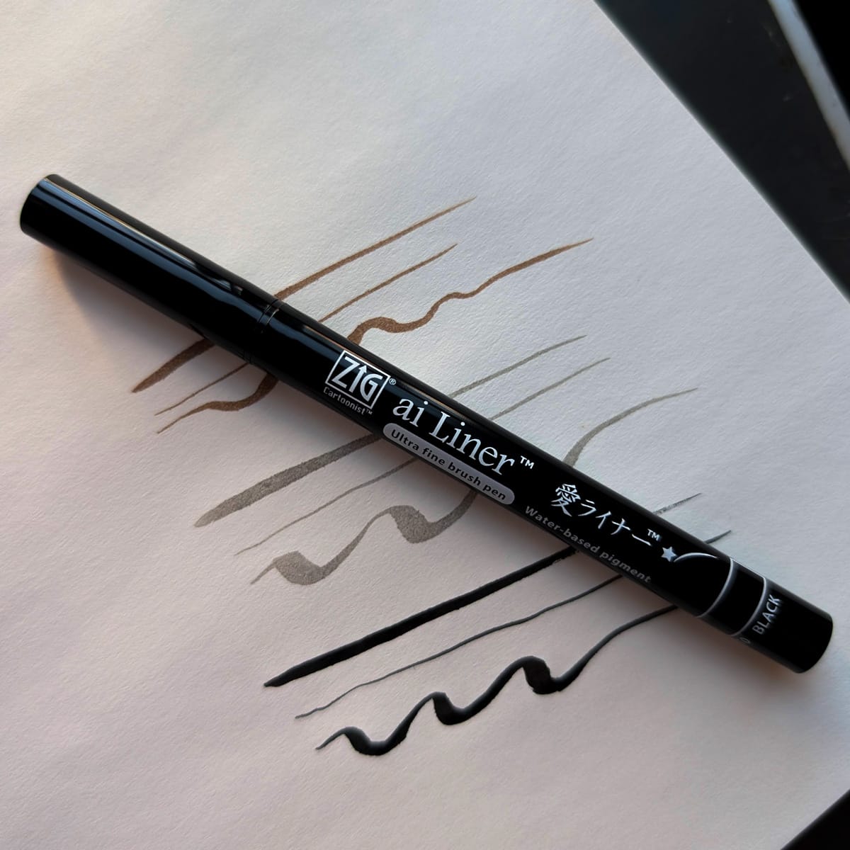 Kuretake Brush Pen Kuretake - Ai Liner - Ultra Fine Brush Pens