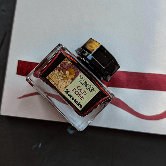 Kuretake Drawing Ink Old Rose Kuretake - Ink-Cafe - Art Nouveau Colour Ink - 20g Bottles
