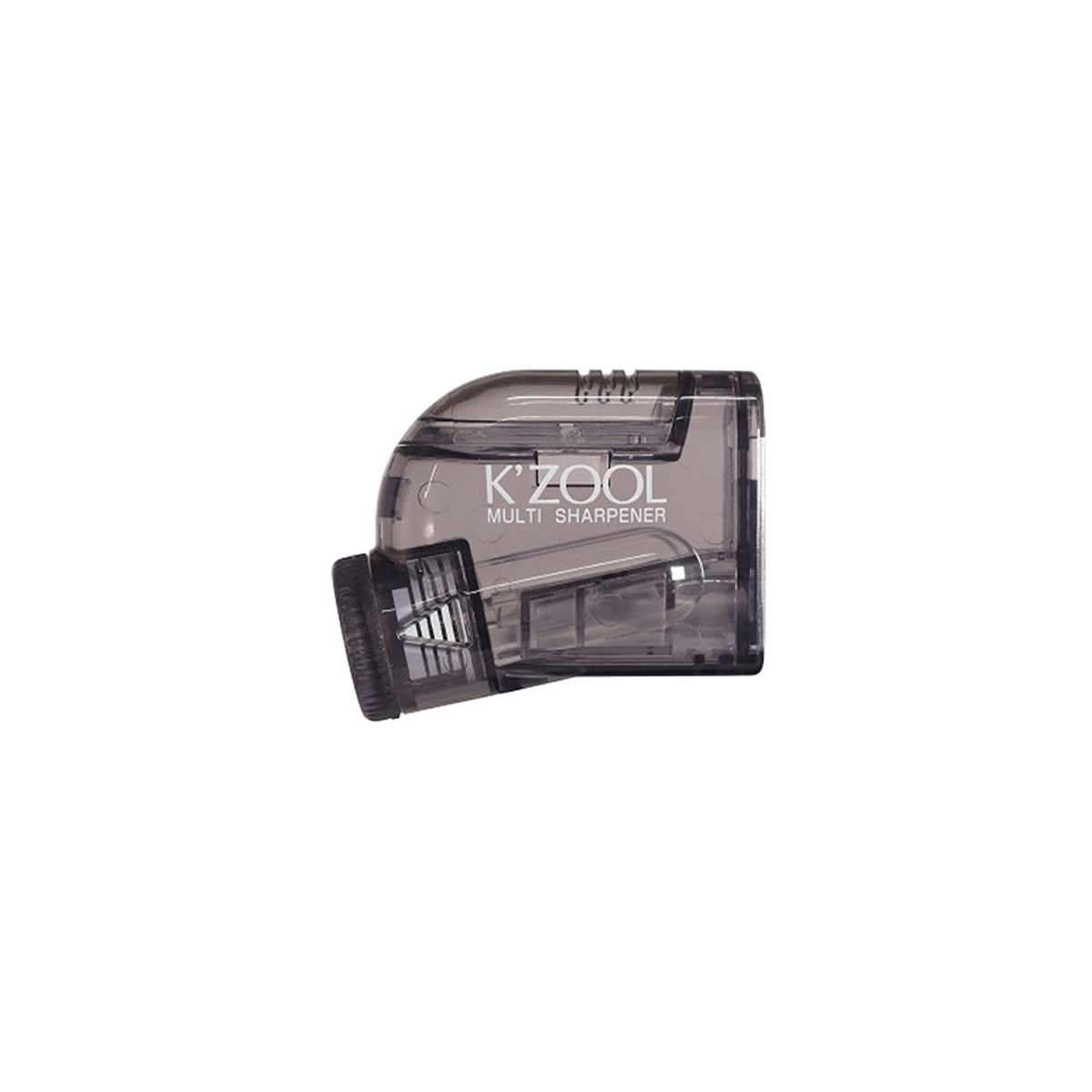Kutsuwa Sharpener Clear Black Kutsuwa - K'Zool Multi-Point Sharpeners