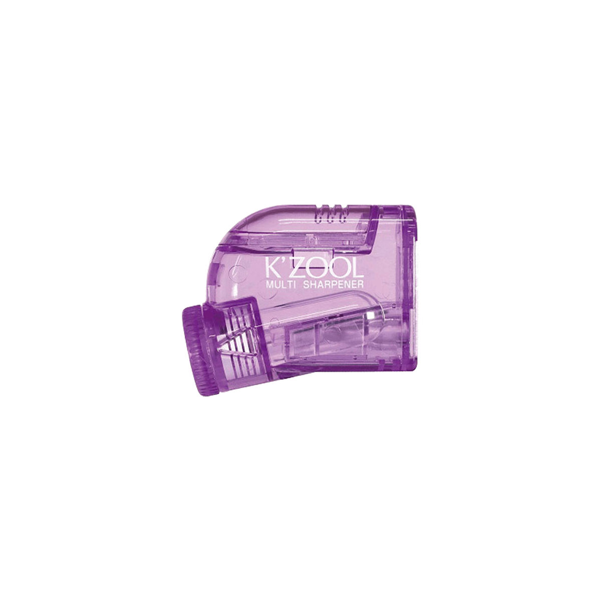 Kutsuwa Sharpener Clear Purple Kutsuwa - K'Zool Multi-Point Sharpeners
