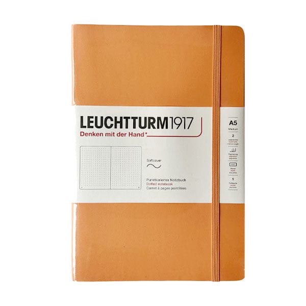 Leuchtturm1917 Notebook Apricot / Dotted Leuchtturm1917 - Medium Notebook - Softcover - A5