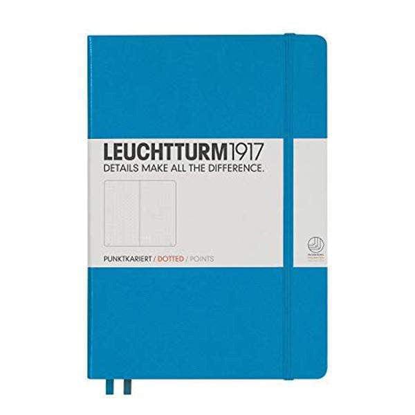 Leuchtturm1917 Notebook Azure / Dotted Leuchtturm1917 - Medium Notebook - Hardcover - A5